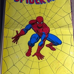 Spider-Man Poster Autographed by Stan Lee